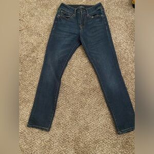 Areopastal super skinny blue jeans